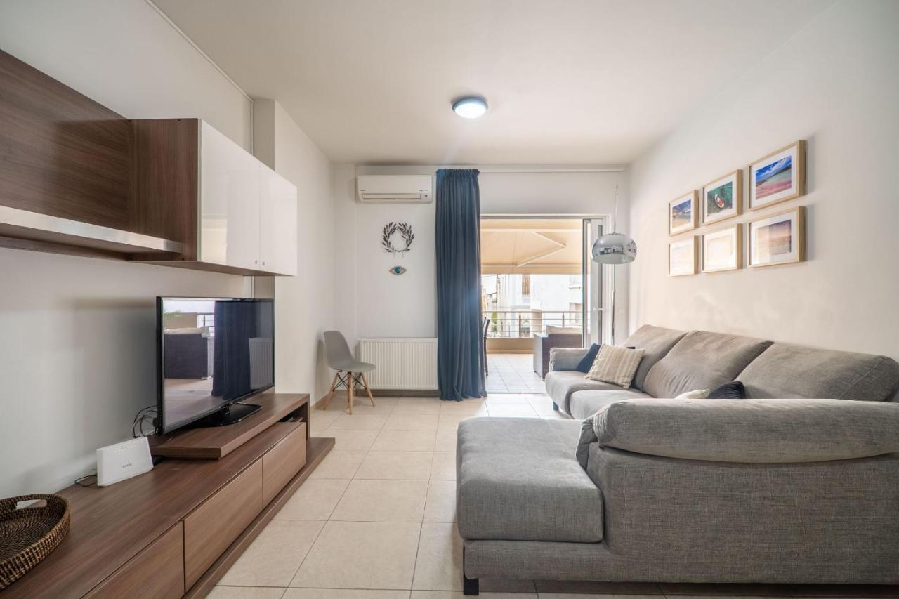 City Beach Apartment Khania Eksteriør bilde